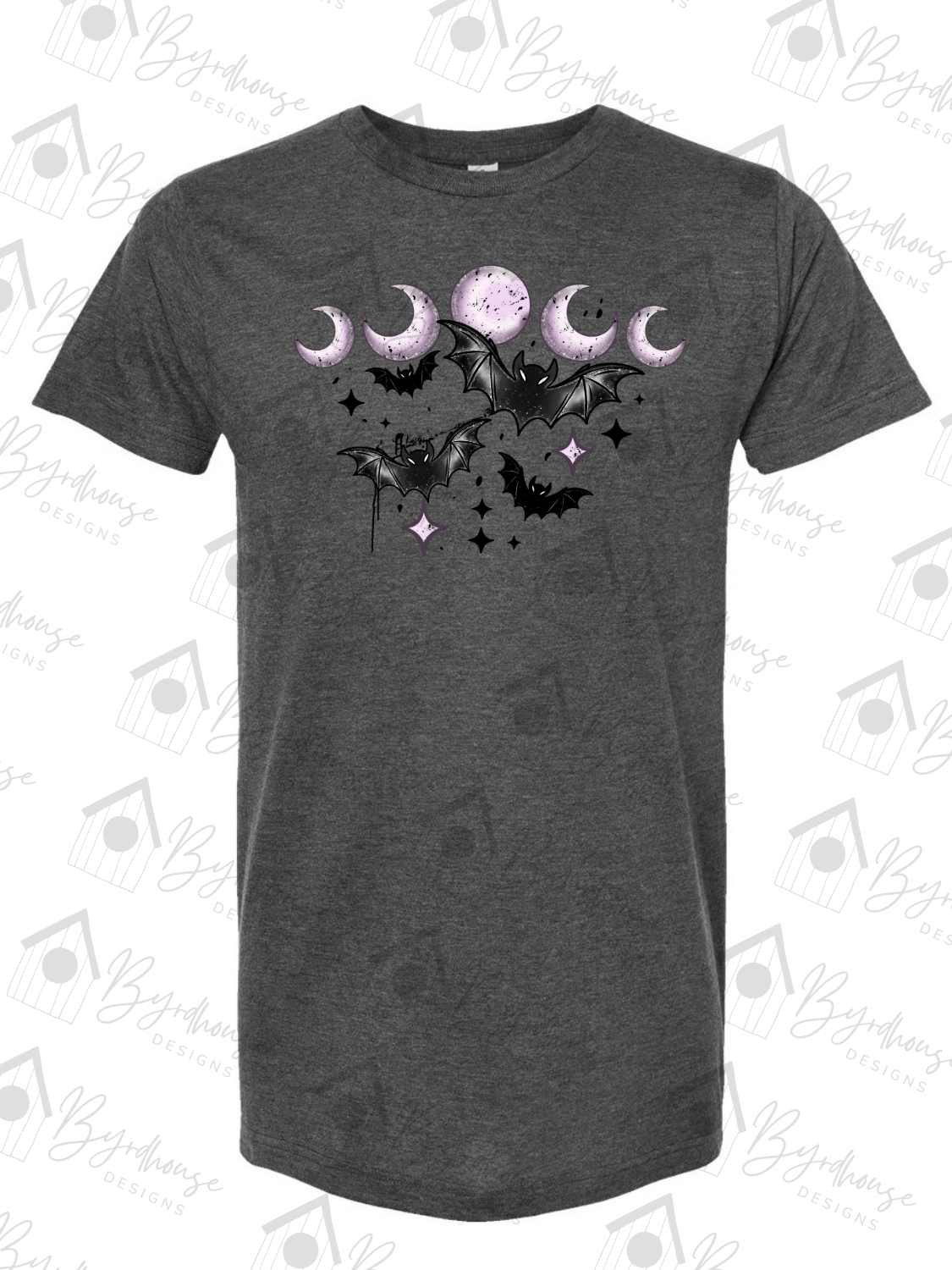 Bats and Moons | USA Cotton | Unisex Tshirt