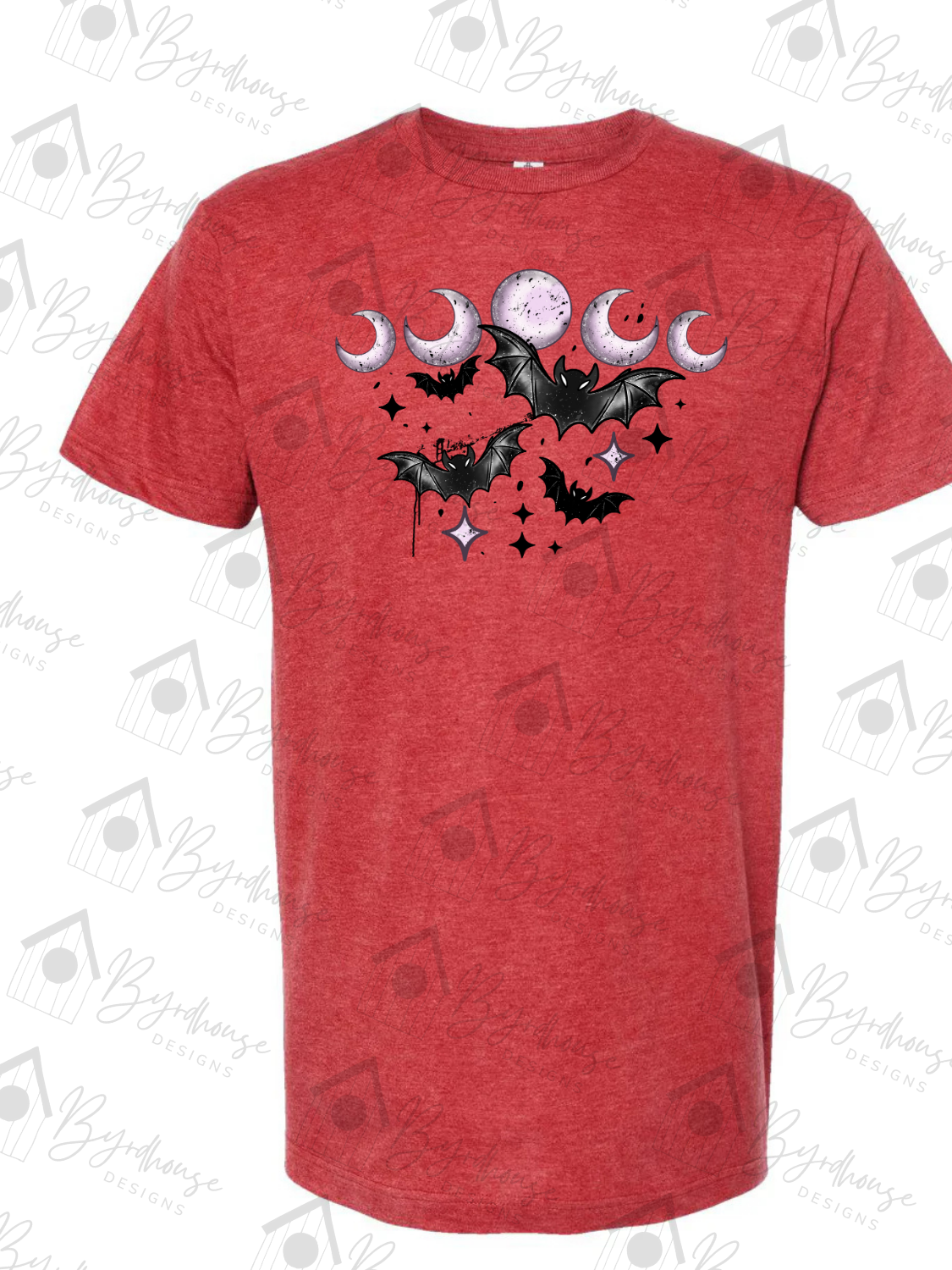 Bats and Moons | USA Cotton | Unisex Tshirt