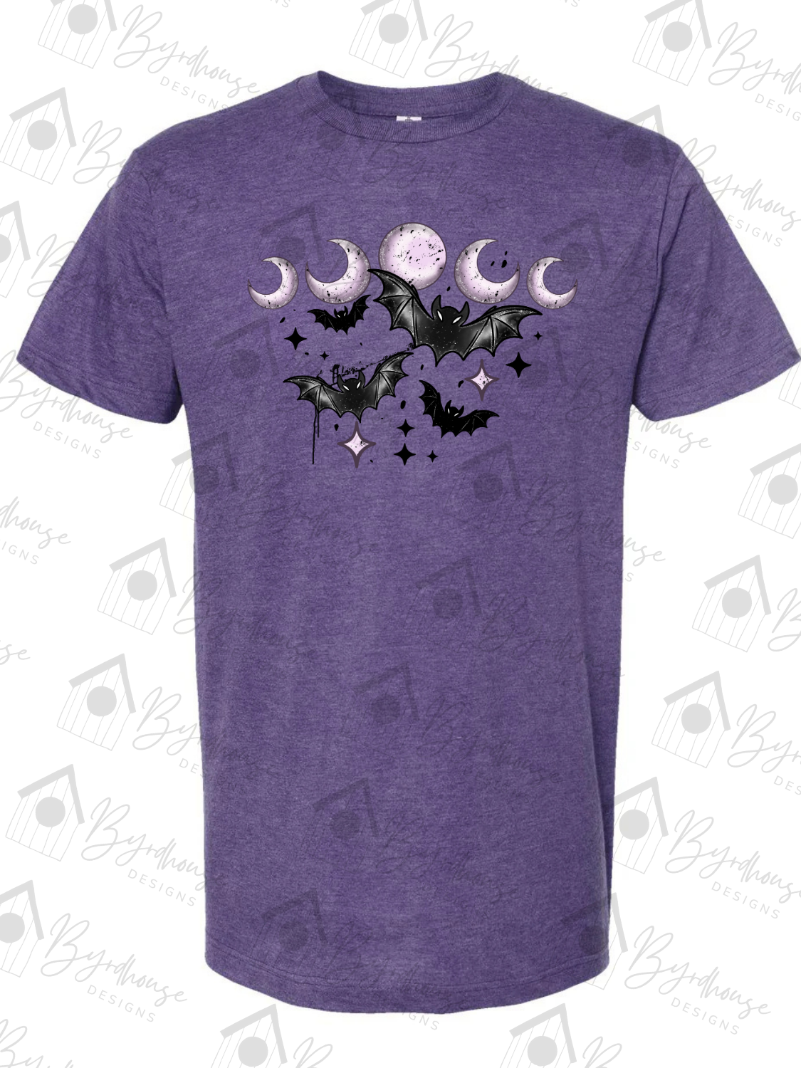Bats and Moons | USA Cotton | Unisex Tshirt