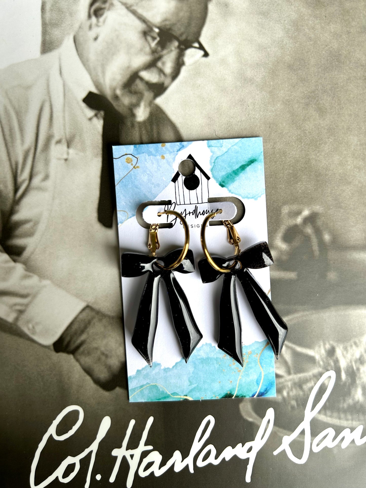 Colonel Tie | KFC Foundation | Hoop Earrings