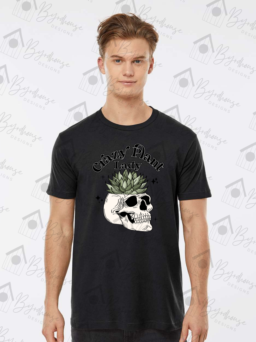 Crazy Plant Lady Tshirt | USA Cotton | Unisex