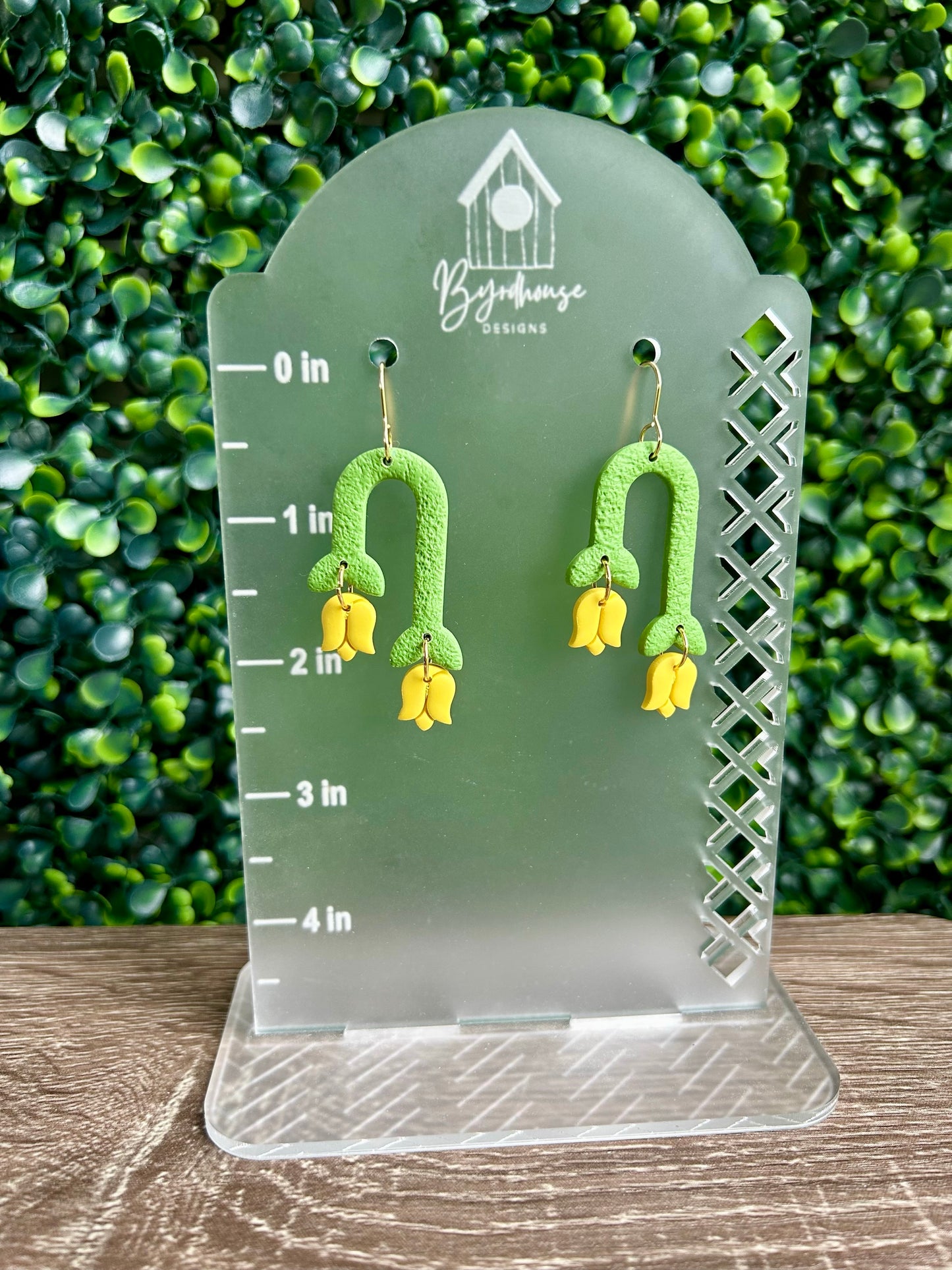 Tulip Drops | Floral Dangles