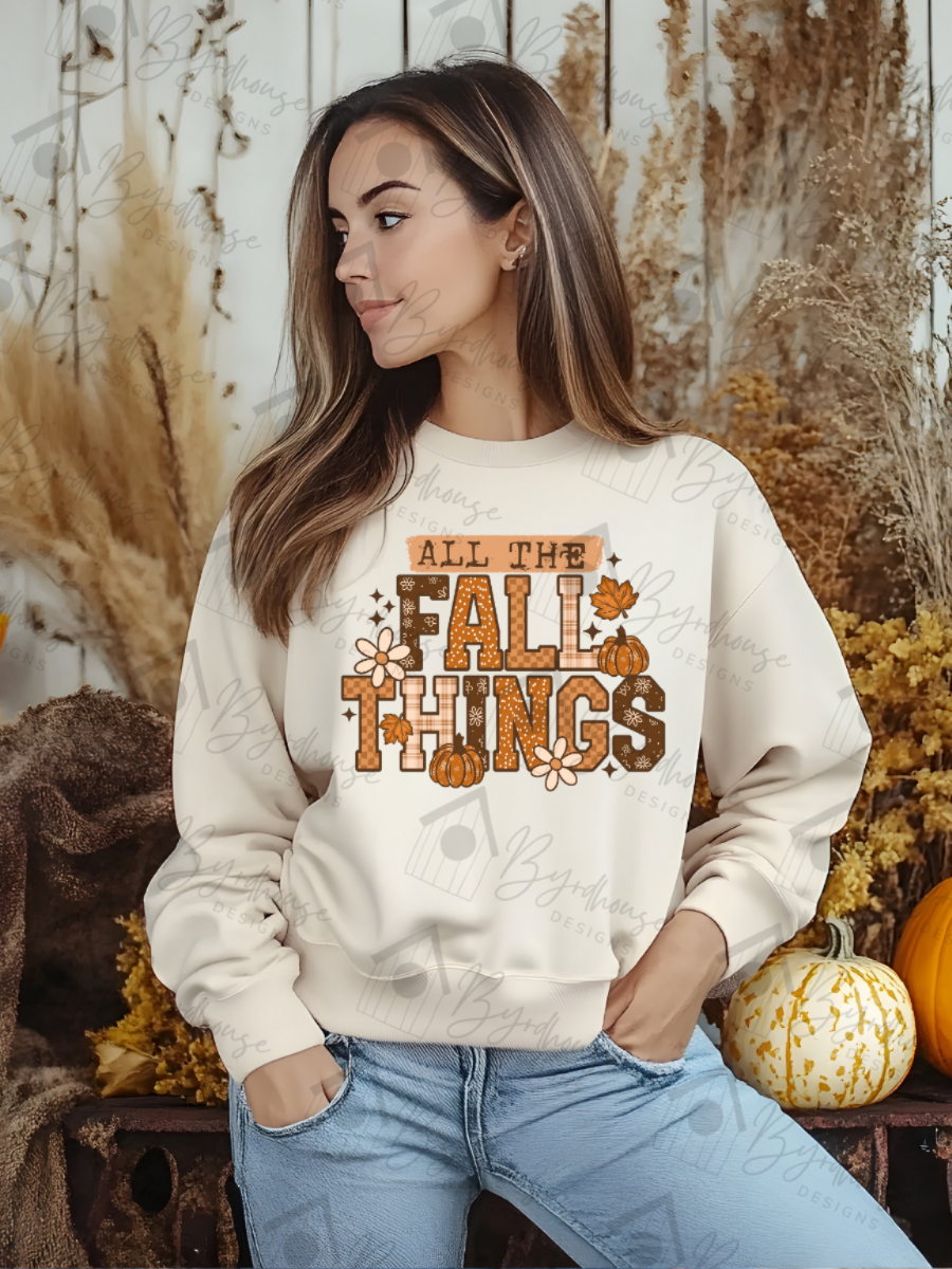 All the Fall Things | Sweatshirt Unisex Crewneck