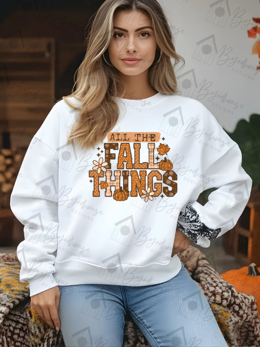 All the Fall Things | Sweatshirt Unisex Crewneck