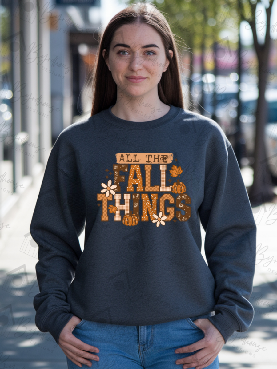 All the Fall Things | Sweatshirt Unisex Crewneck