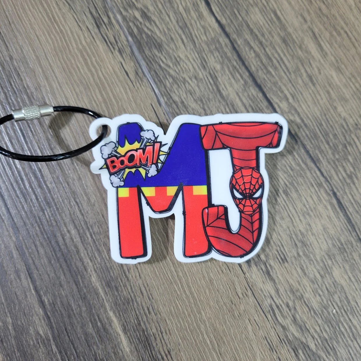 Personalized Themed Keychain or Backpack/Lunchbox Tag