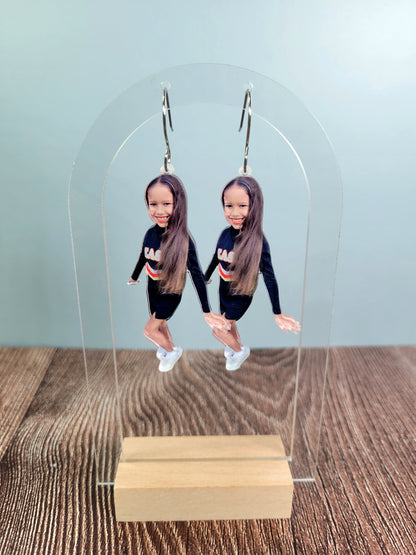 Custom Photo Earrings - Use Your Own Picture