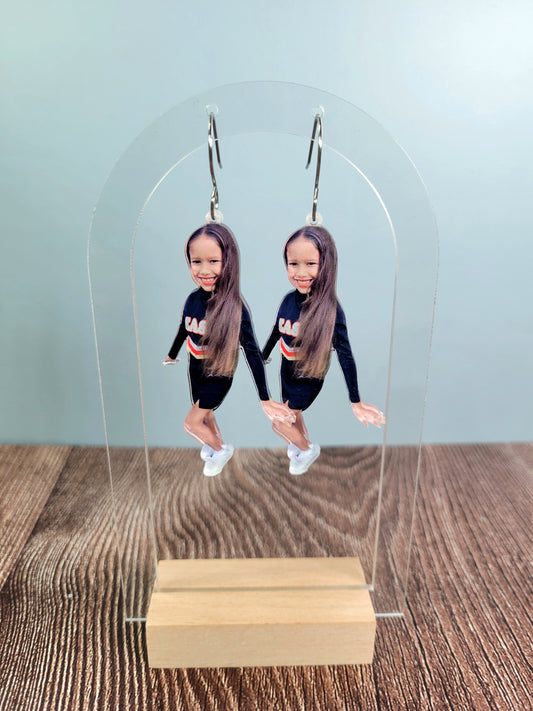 Custom Photo Earrings - Use Your Own Picture