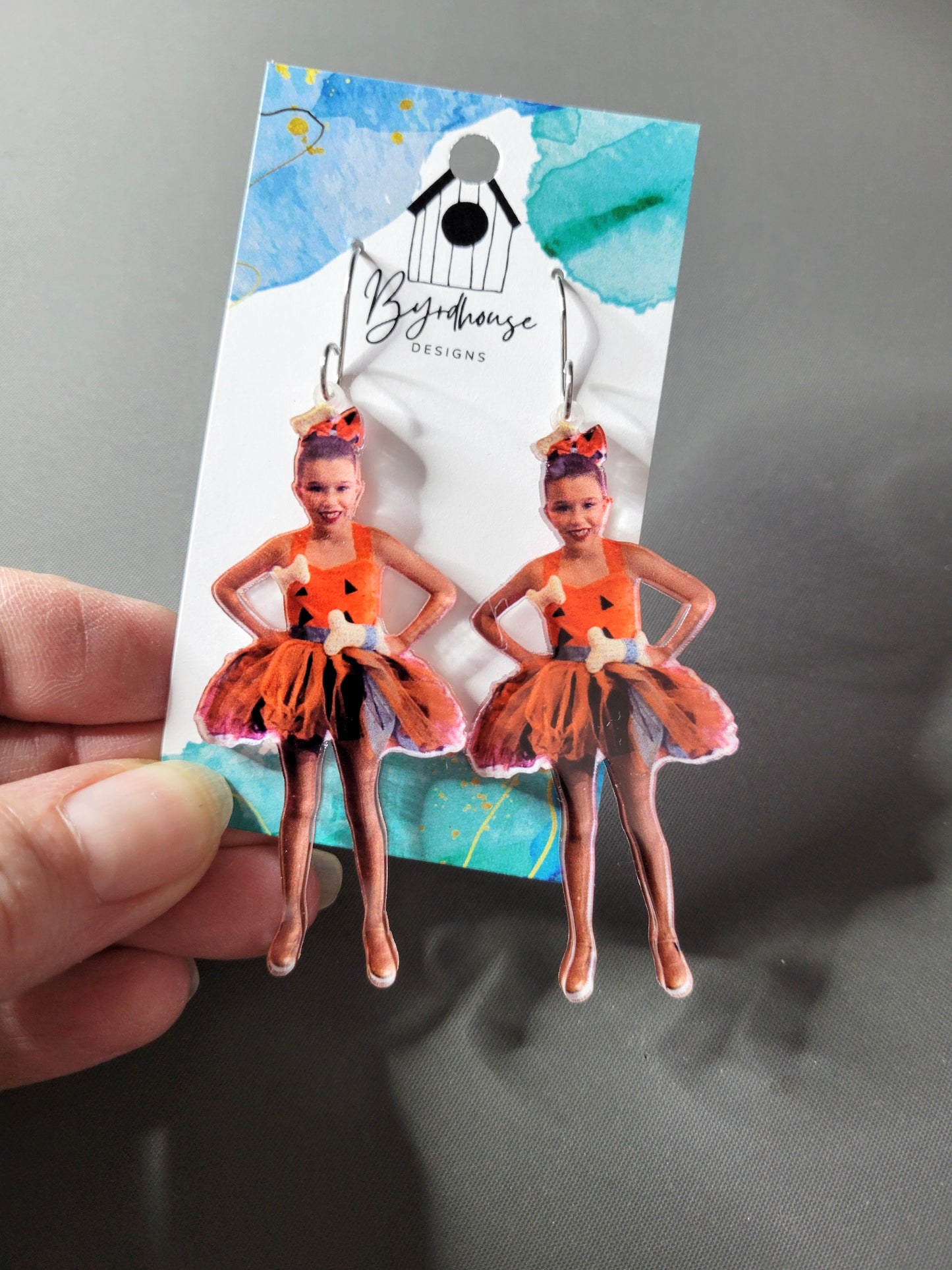 Custom Photo Earrings - Use Your Own Picture
