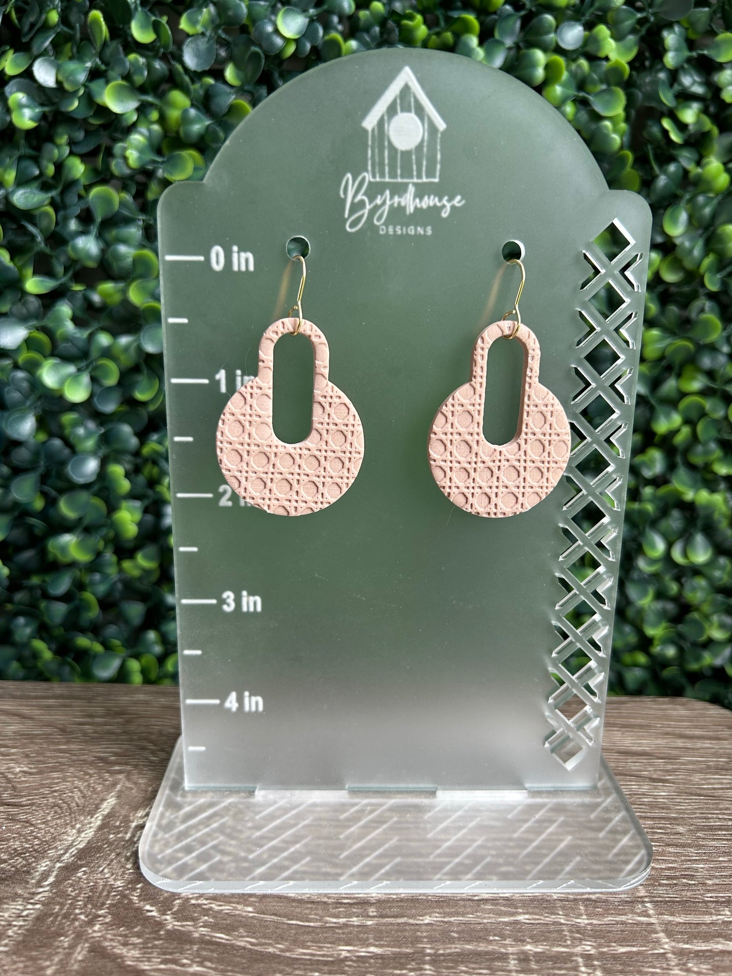 Signature Bauble Dangles | Floral Earrings | Rattan