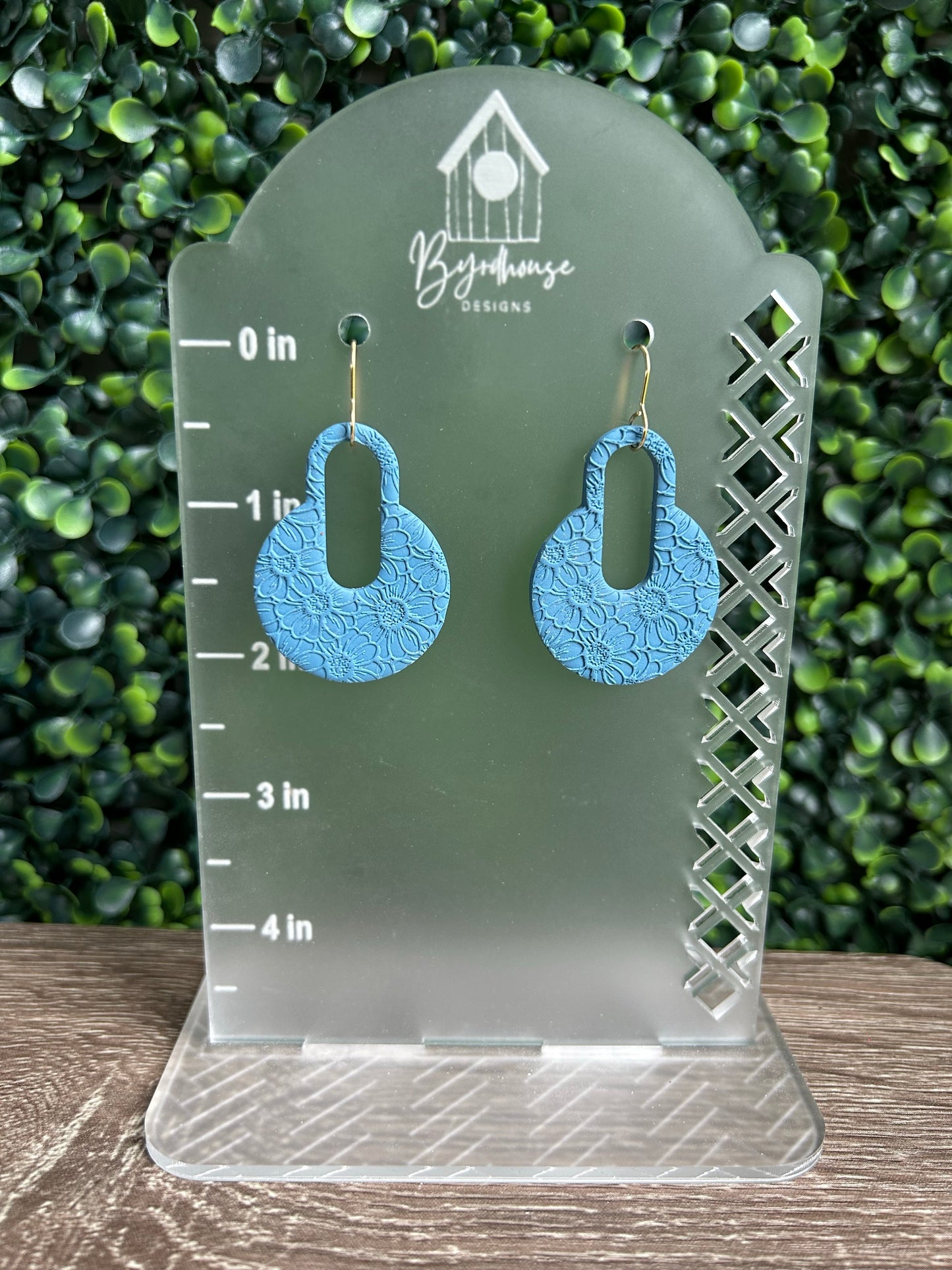 Signature Bauble Dangles | Floral Earrings | Rattan