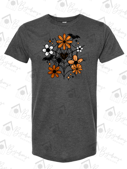 Floral Spiderweb | USA Cotton | Unisex Tshirt (Copy)