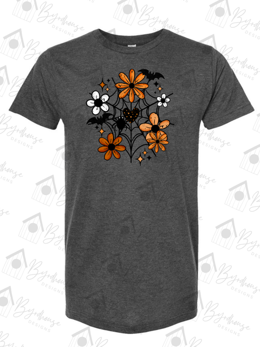 Floral Spiderweb | USA Cotton | Unisex Tshirt (Copy)