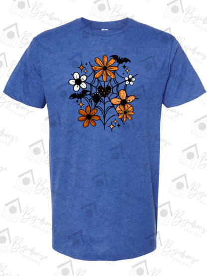 Floral Spiderweb | USA Cotton | Unisex Tshirt (Copy)