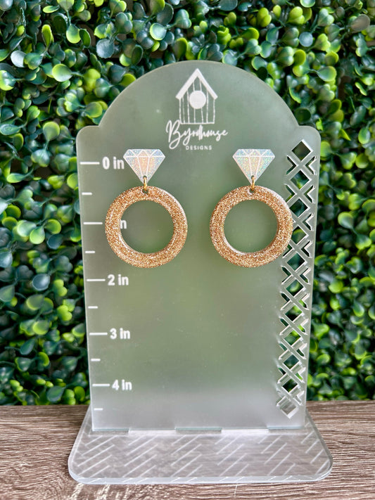 Engagement Ring Dangles | Wedding | Bridal
