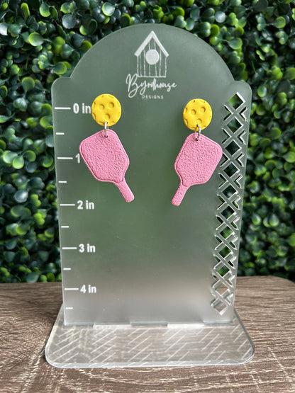 Pickleball Dangles | Sports Earrings