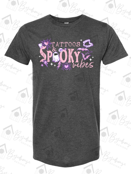 Tattoos and Spooky Vibes | USA Cotton | Unisex Tshirt