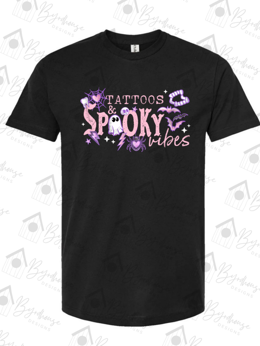 Tattoos and Spooky Vibes | USA Cotton | Unisex Tshirt