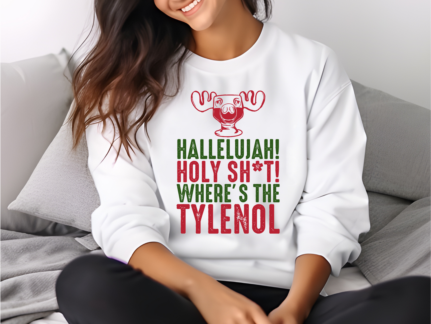 Christmas Sweatshirt Sublimated Pick your Design